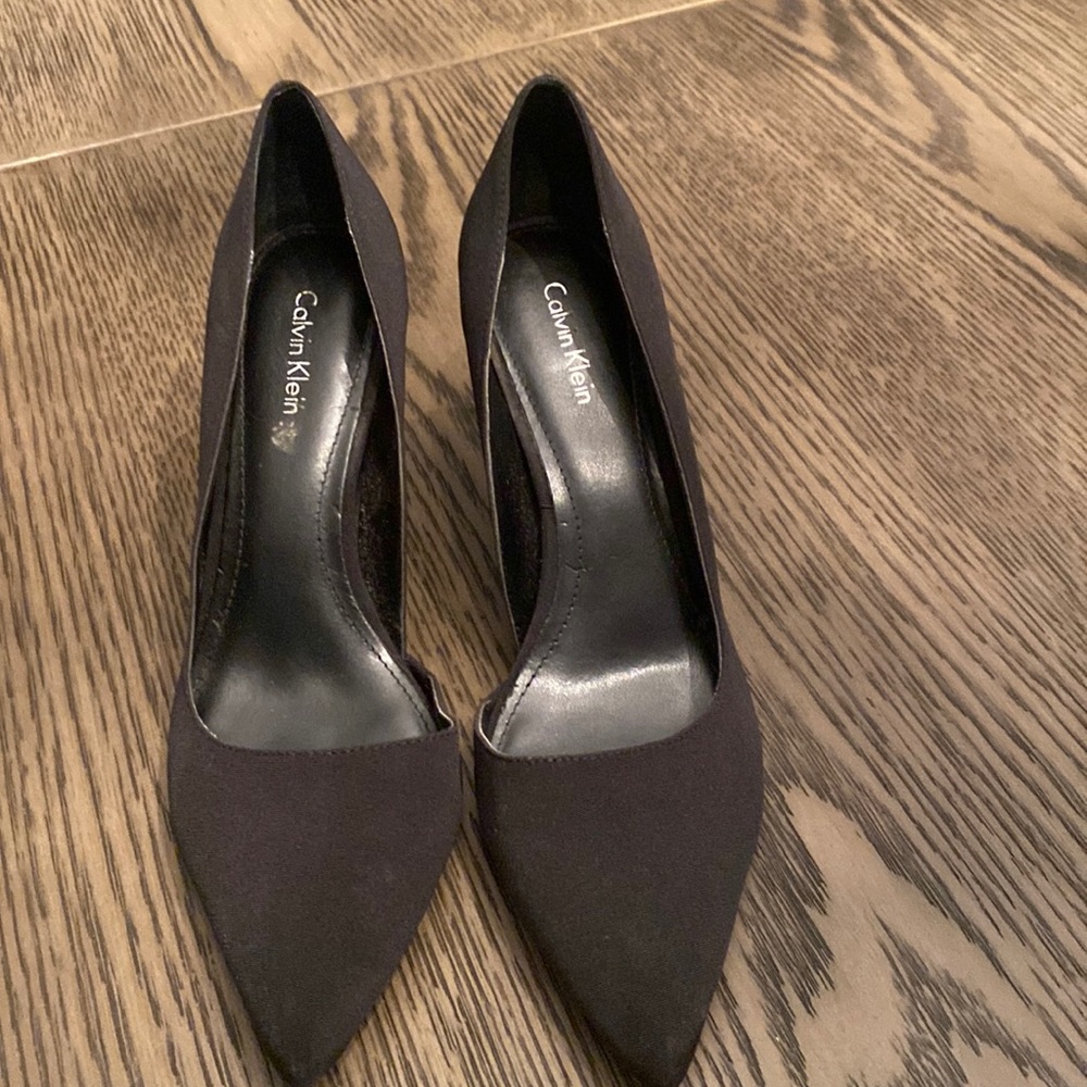Calvin Klein classic black heels
